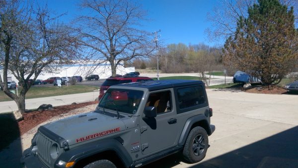 Jeep Wrangler Hurricane with JeeTops™ sunroof